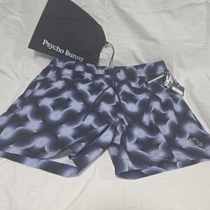 Psycho Bunny Men's Blue Swim Shorts